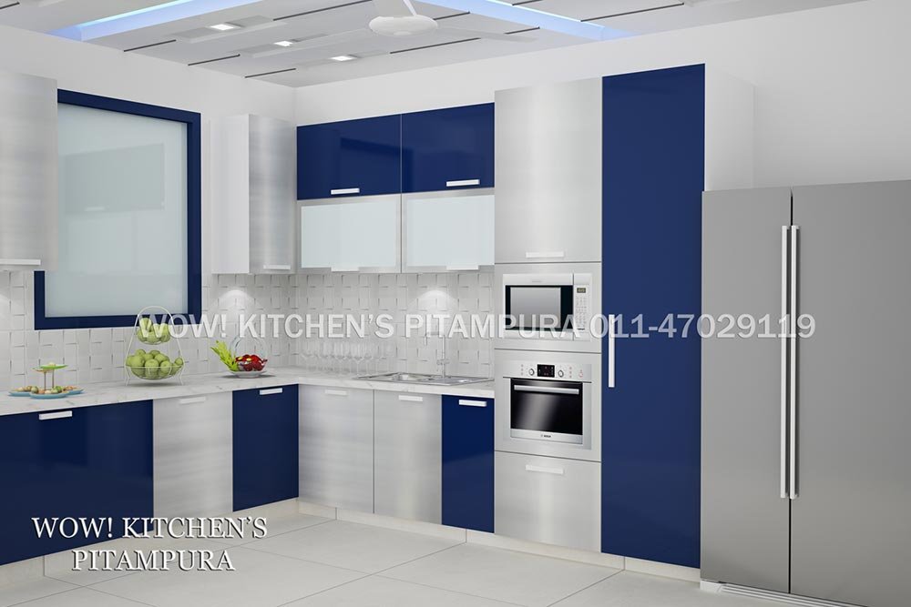 U Shaped Modular Kitchen