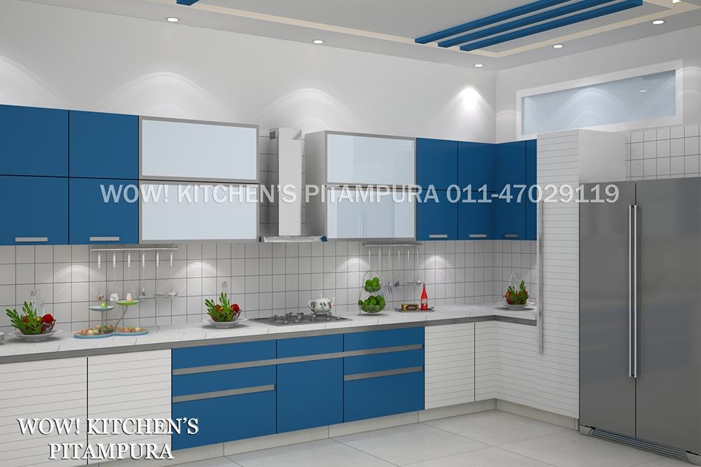 L shape kitchen design
