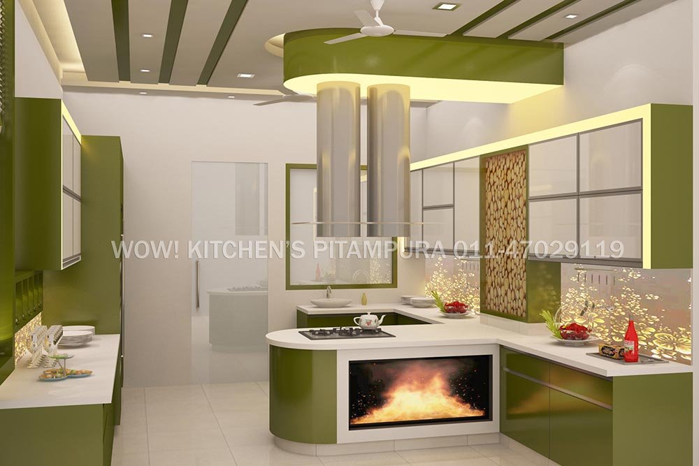Island shape kitchen ideas