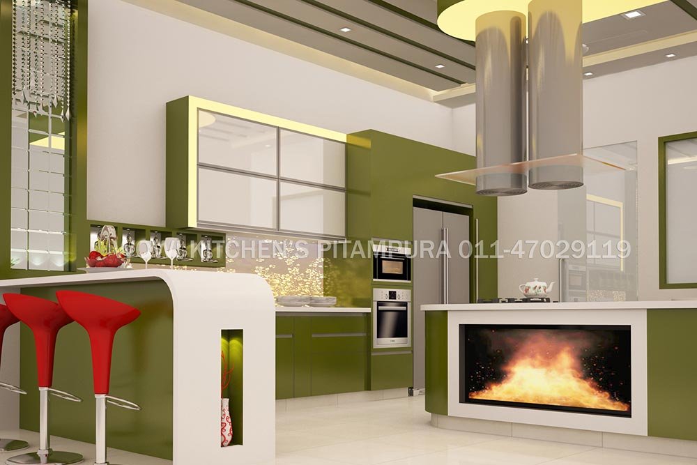 Island shape kitchen ideas