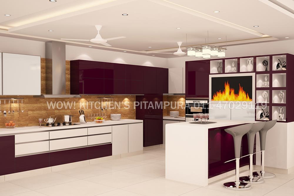 Straight Modular Kitchen