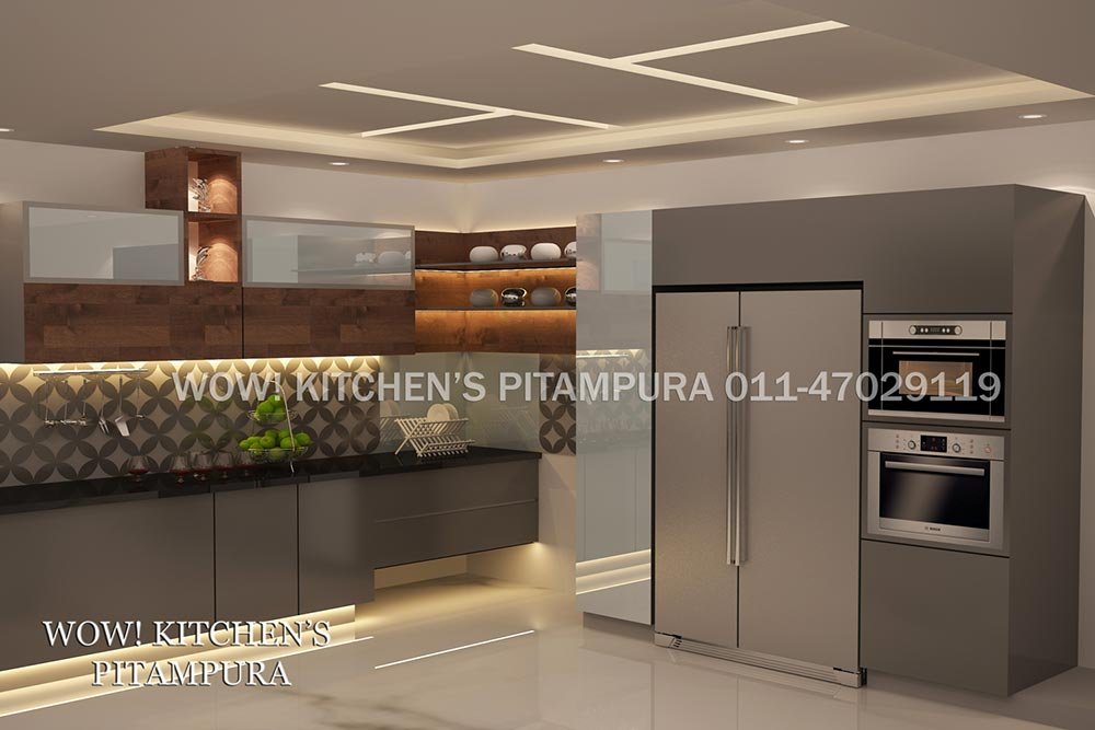 Straight Modular Kitchen