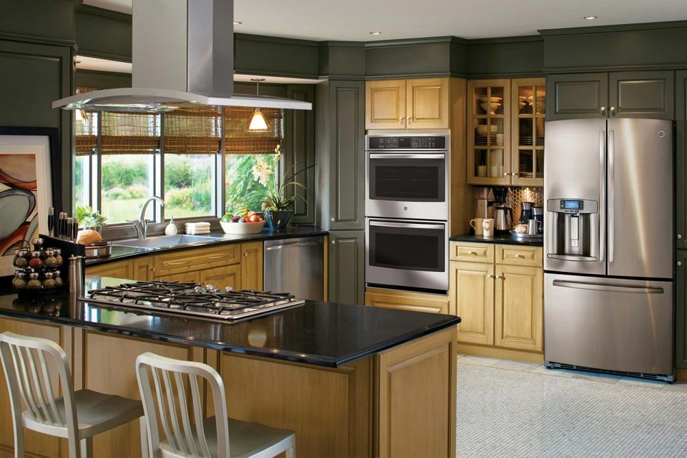 stainless steel kitchen