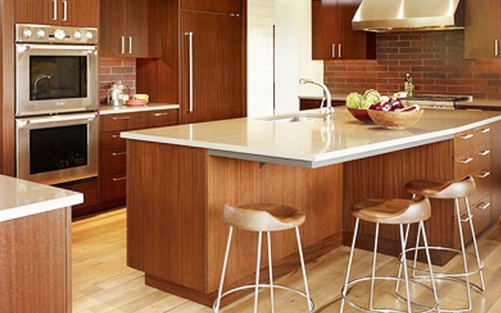 Island shape modular kitchen
