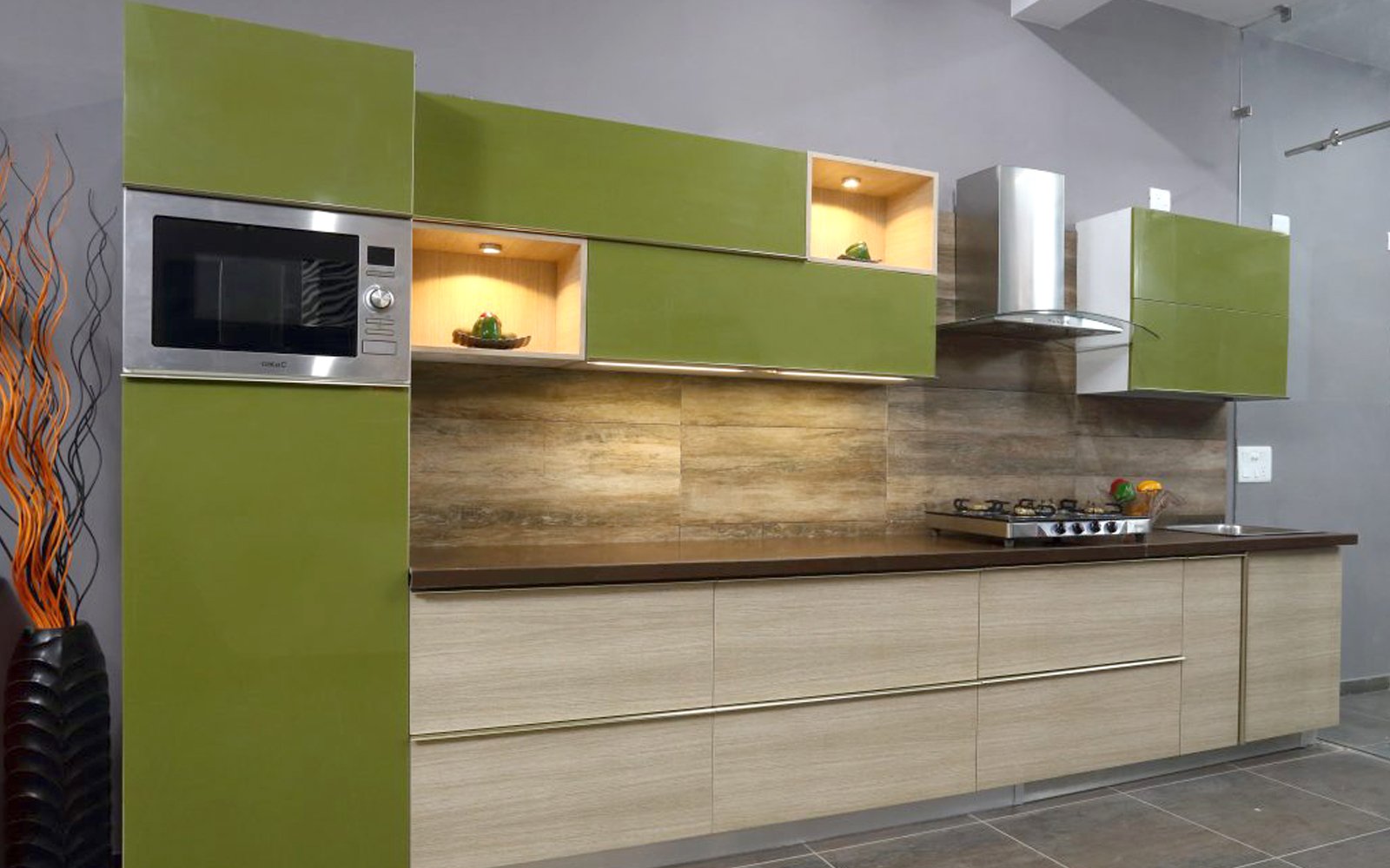 Modular kitchen shutter types
                                  